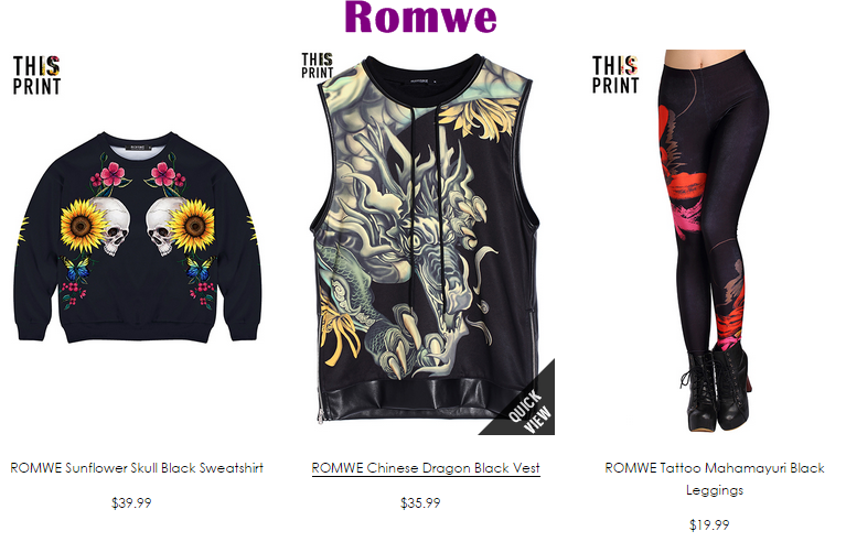 roupas gringas baratas