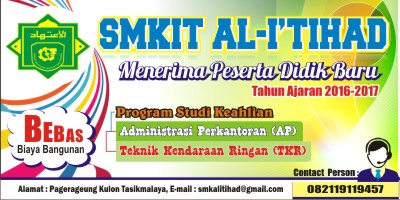 Spanduk penerimaan siswa baru 2018 cdr file