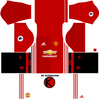 Manchester United Kits 2016/2017 - Dream League Soccer 2017 & FTS15