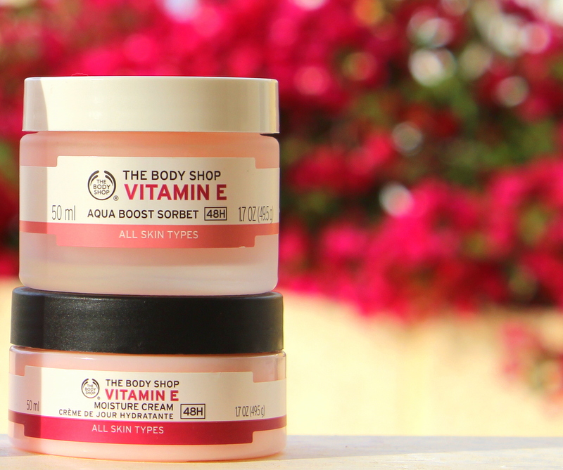 The Body Shop Vitamin E Aqua Boost collection review! Lovely Girlie Bits