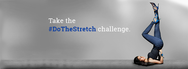 Katrina Kaif challenges her fans to #DoTheStretch Katrina Kaif challenges her fans to #DoTheStretch