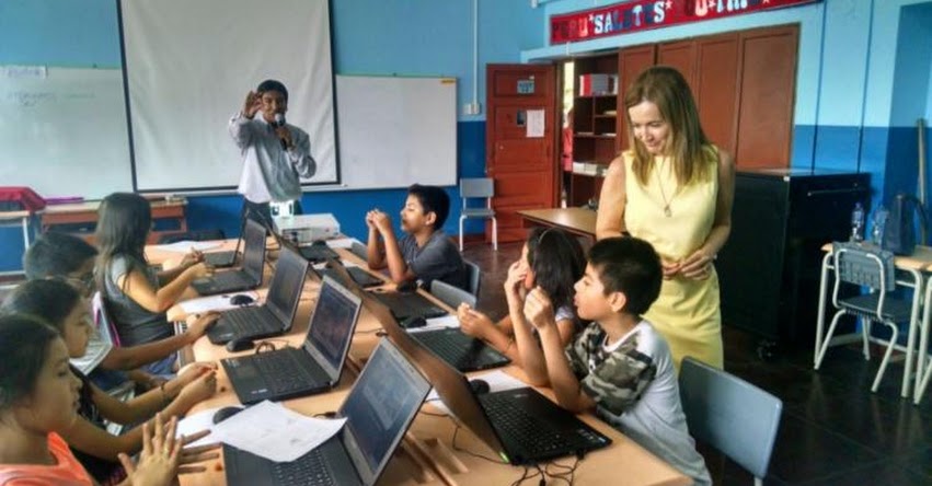 12 mil escuelas de primaria a nivel nacional desarrollarán tecnologías de la información y comunicación (TIC), informó el MINEDU - www.minedu.gob.pe