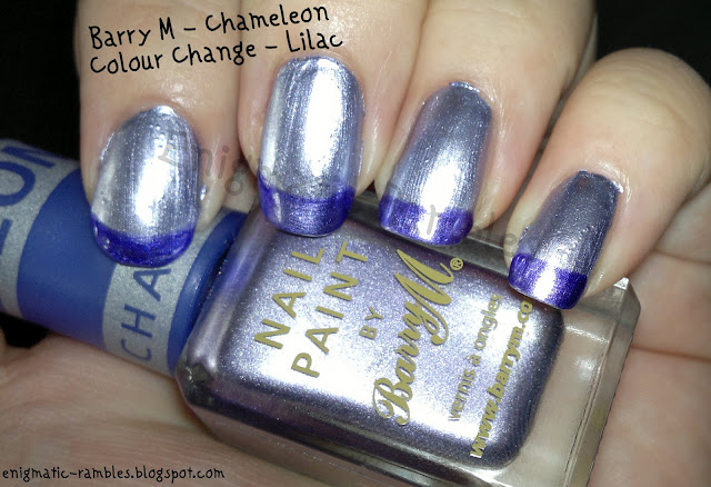 Barry M Barry M Chameleon Colour Change Polish Lilac