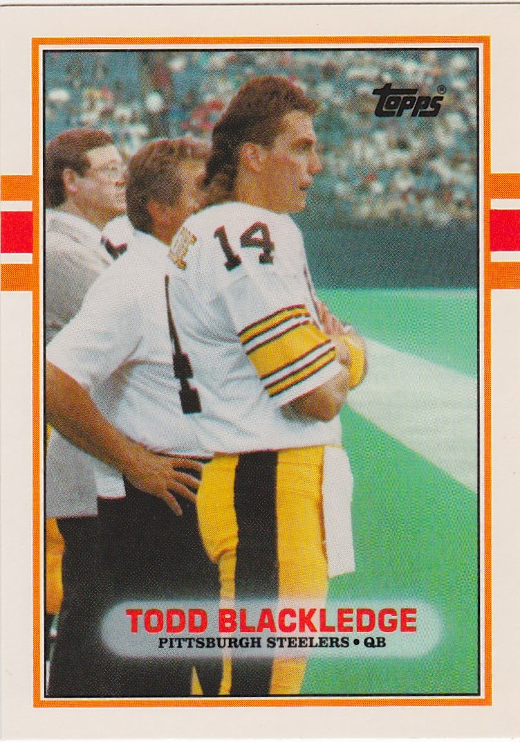 Monday Morning Quarterback 8 1989 Topps Traded Todd Blackledge