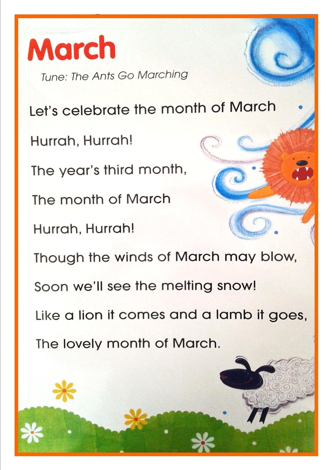Blog de 6º de Ed. Primaria CEIP Catalina de Aragón, 20182019 Poem
