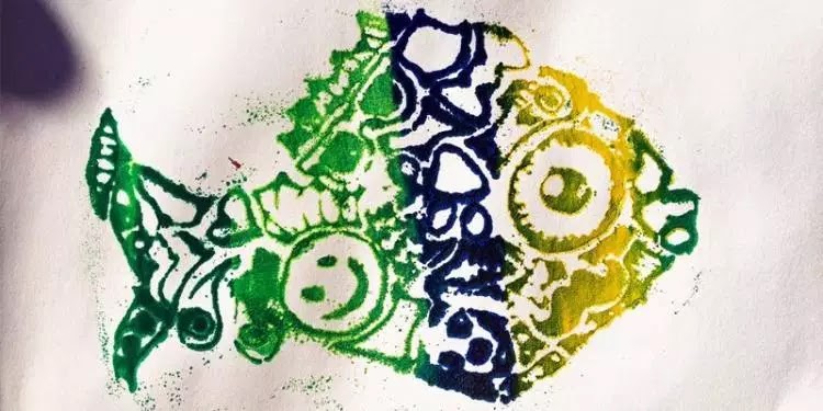 Gambar Seni Grafis Cetak Datar