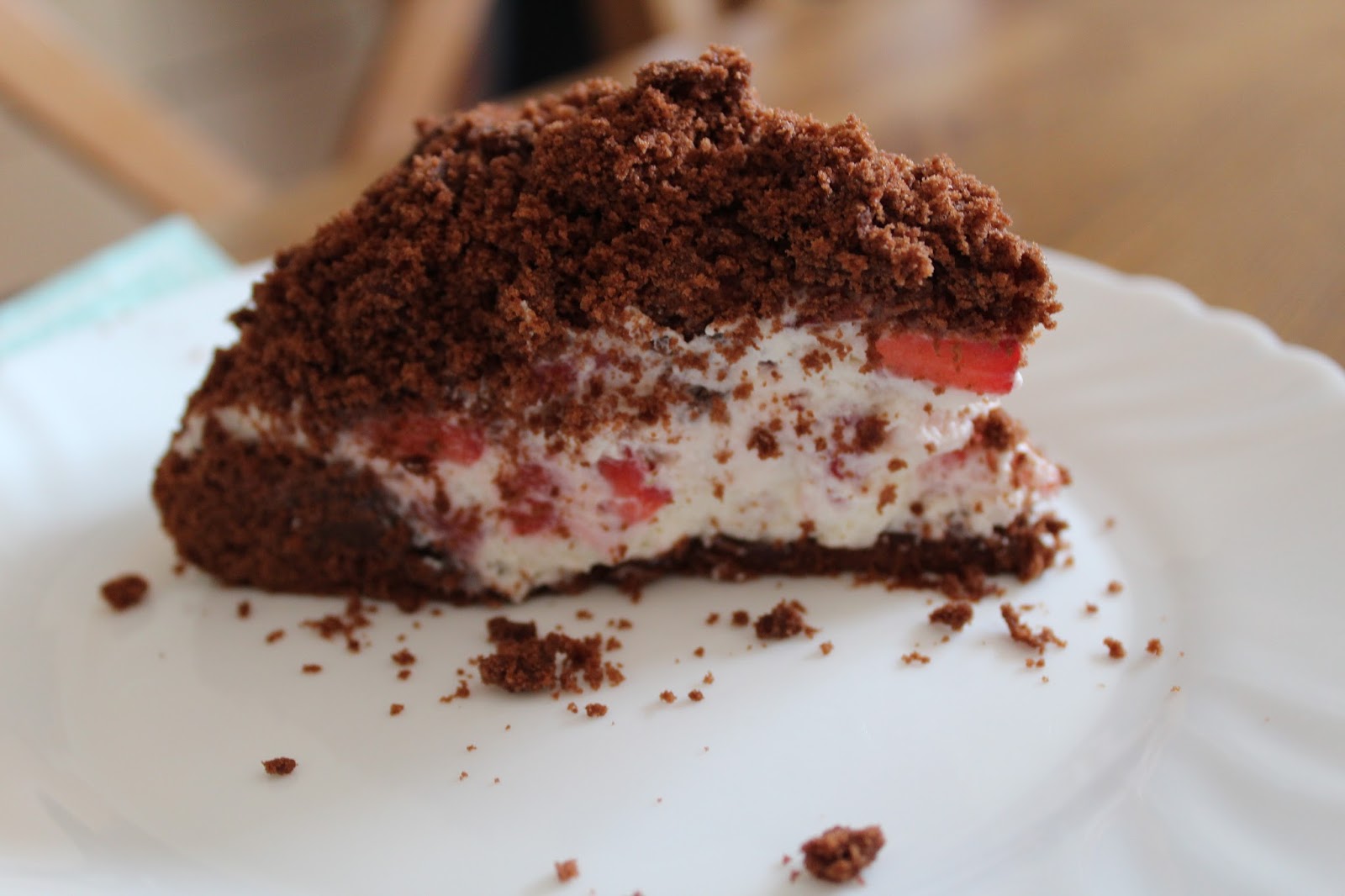 Küchentheater: Erdbeer-Maulwurf-Torte
