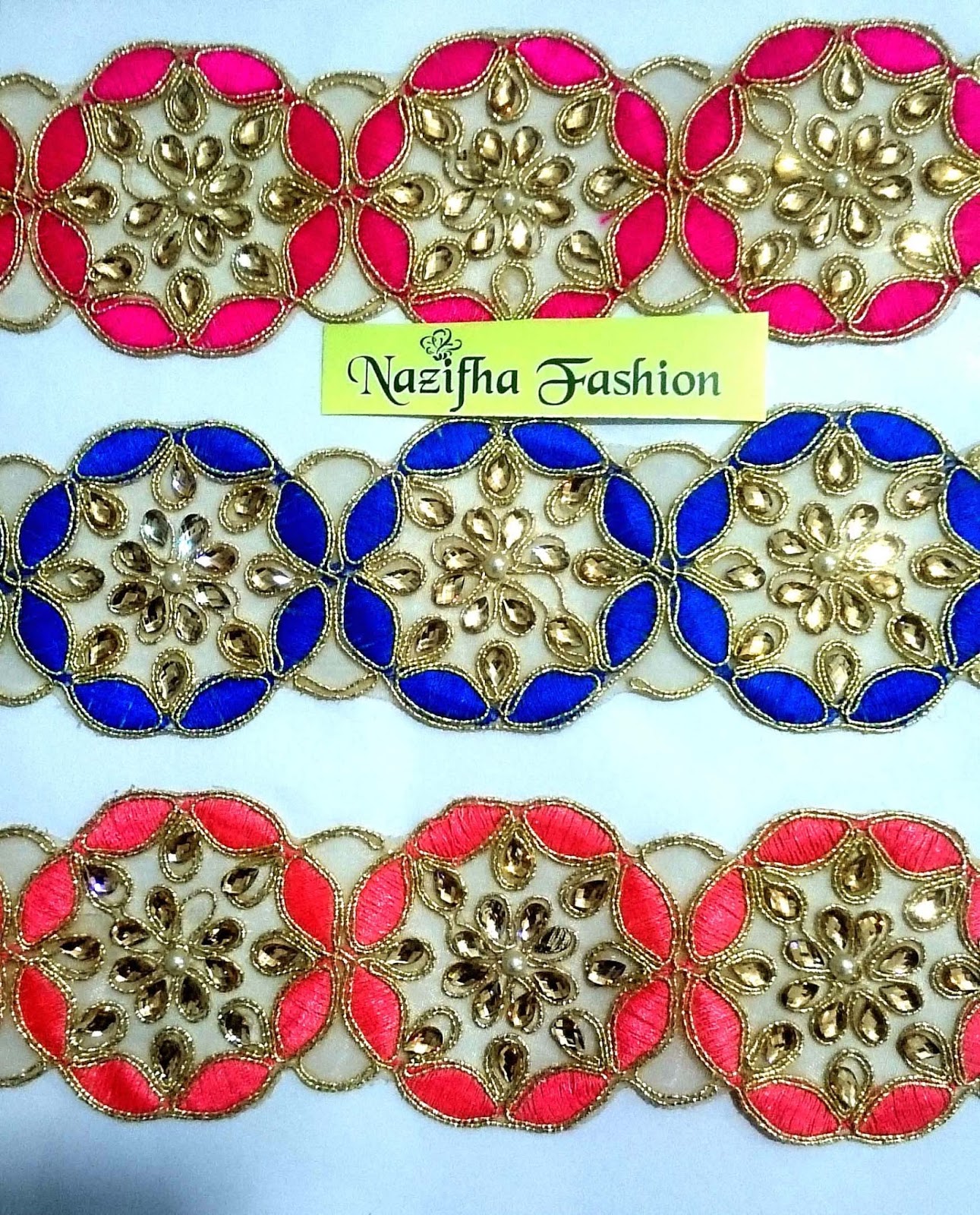 Fancy Embroidery Neck Design in Surat, Gujarat,India