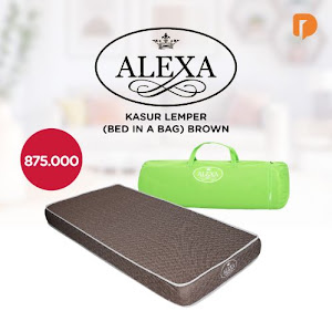 Alexa Kasur Lemper (Bed In A Bag) Brown