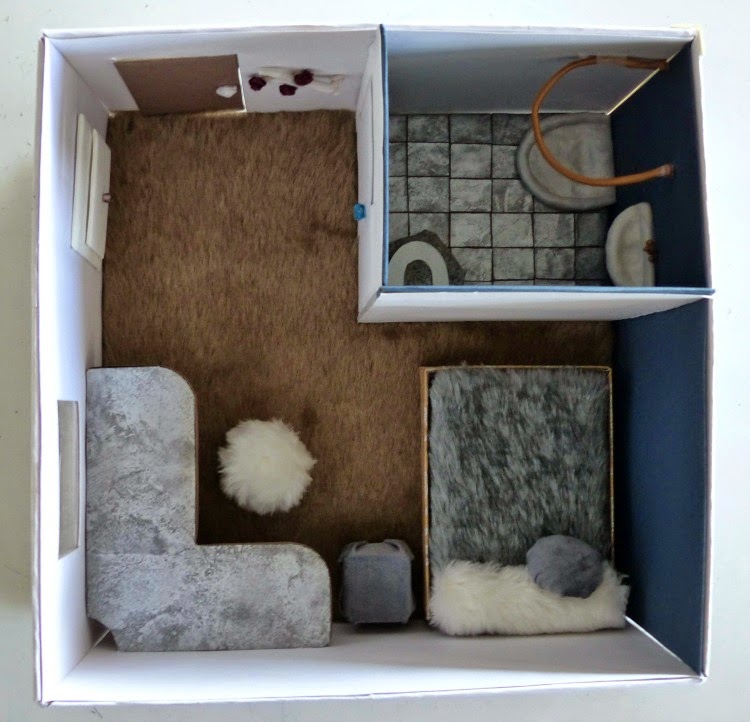 Artplastoc 338 Projet Variations Le Corbusier Maquettes De Ma Chambre D Etudiant E Ideale