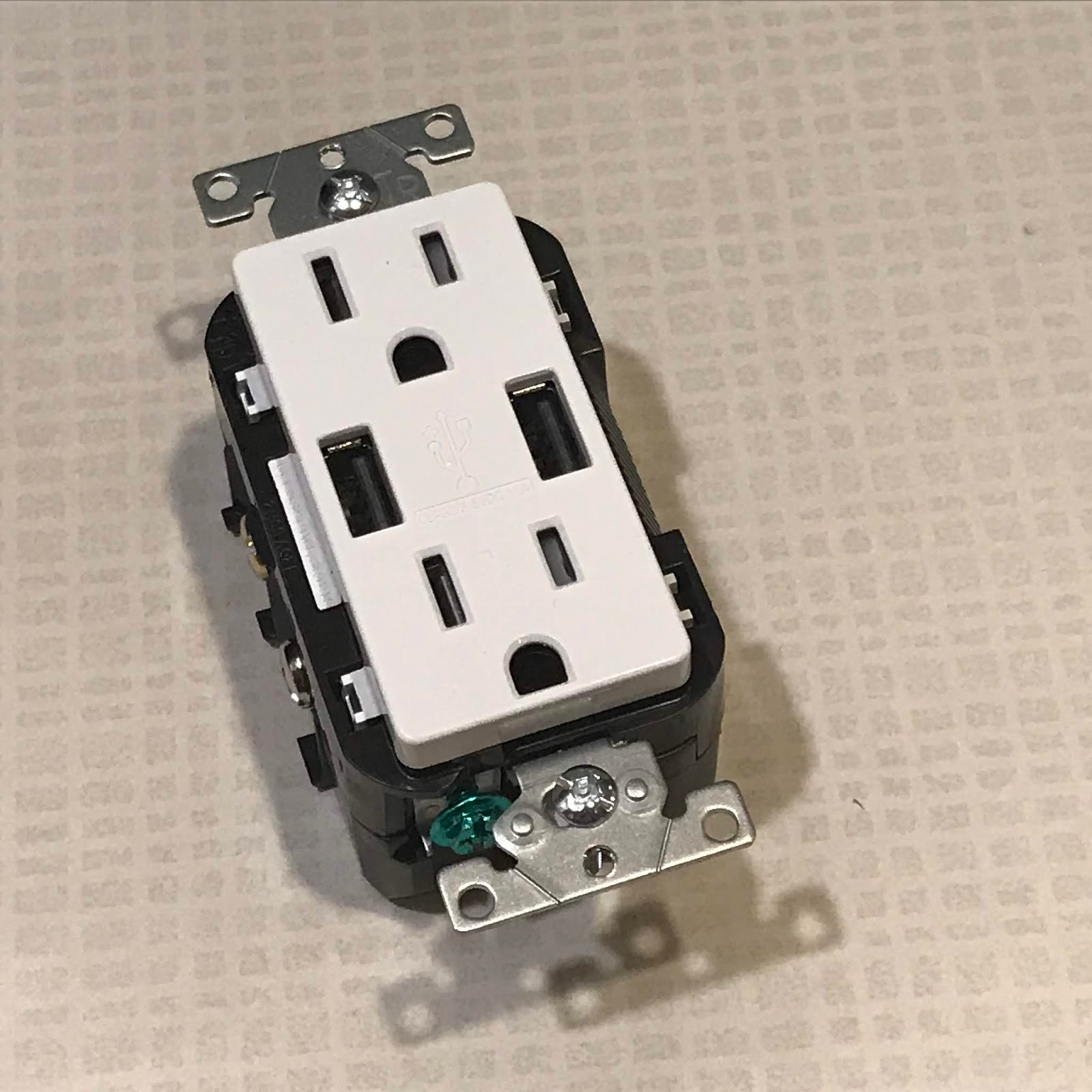 Installing an USB Charger Wall Outlet Small Chronicles