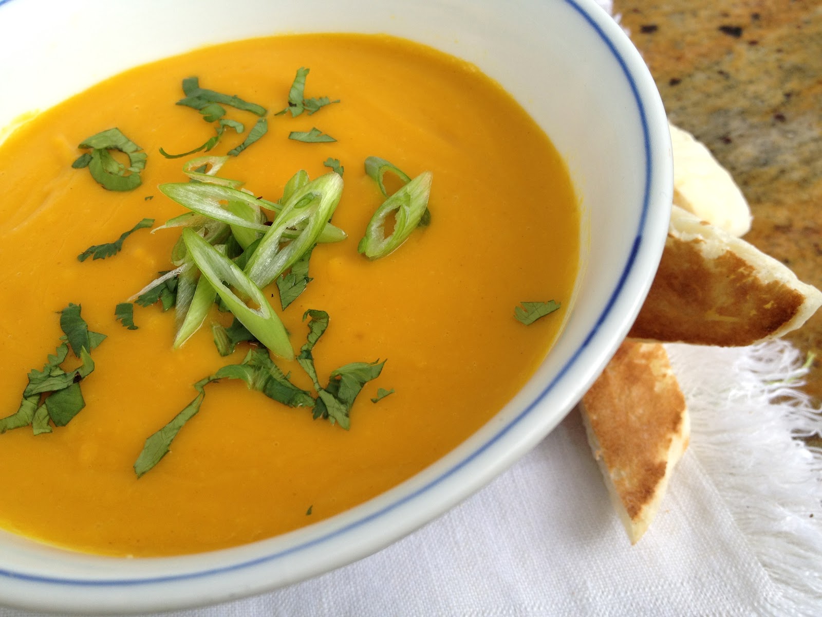 CoconutCurry Butternut Squash Soup