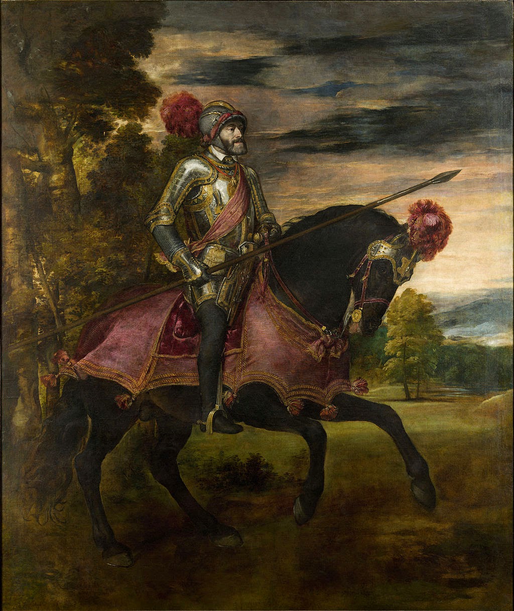 Carlos V de Tiziano