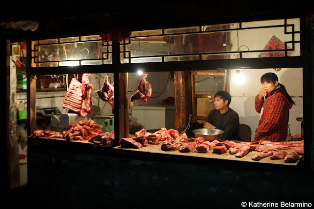Butcher Shop Beijing Food Tour China