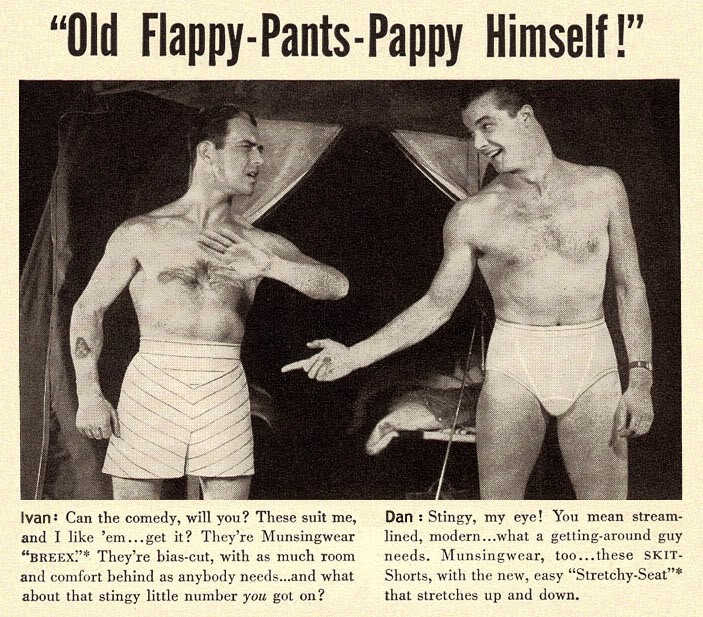 vintage men underwear