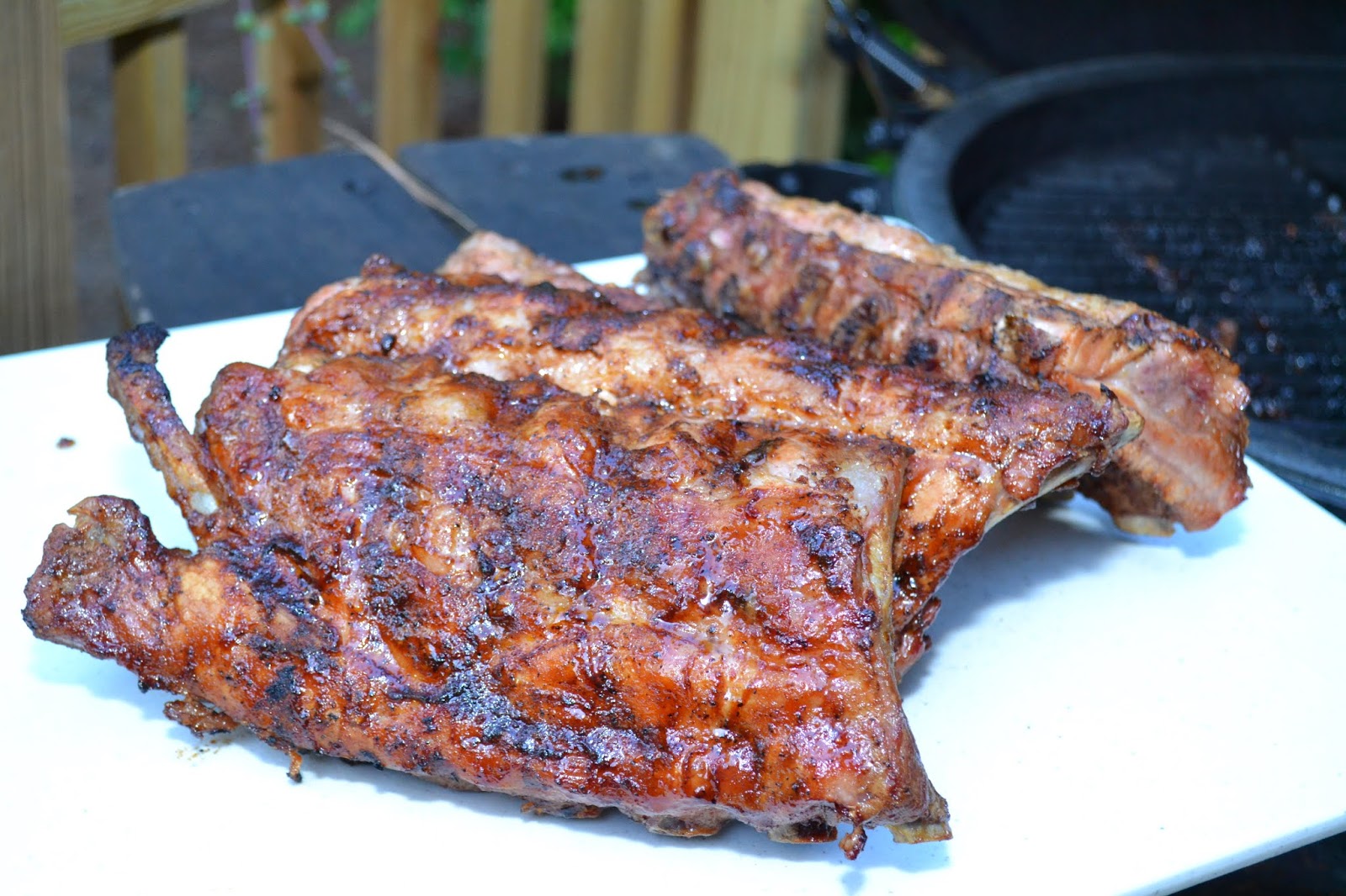 Weekend Food Project: Baby Back Ribs on the Big Green Egg