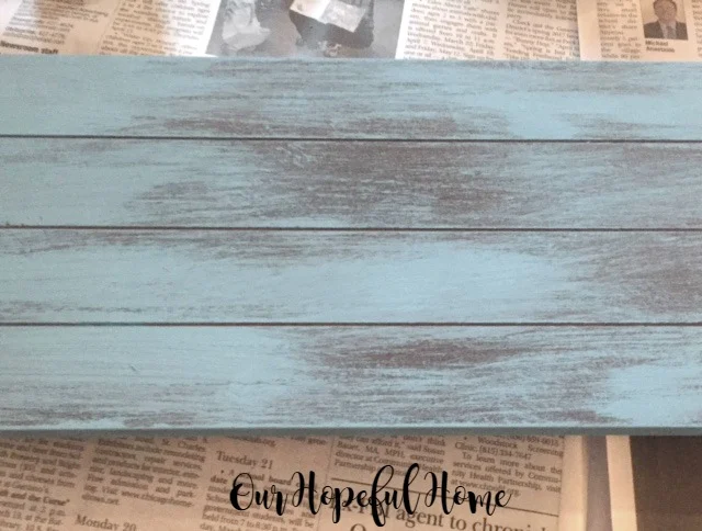 rustic sign Americana Decor Chalky Finish Paint in Escape