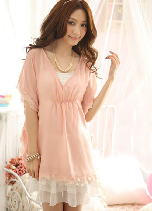 Asian Wholesale Clothing Pink Clothing