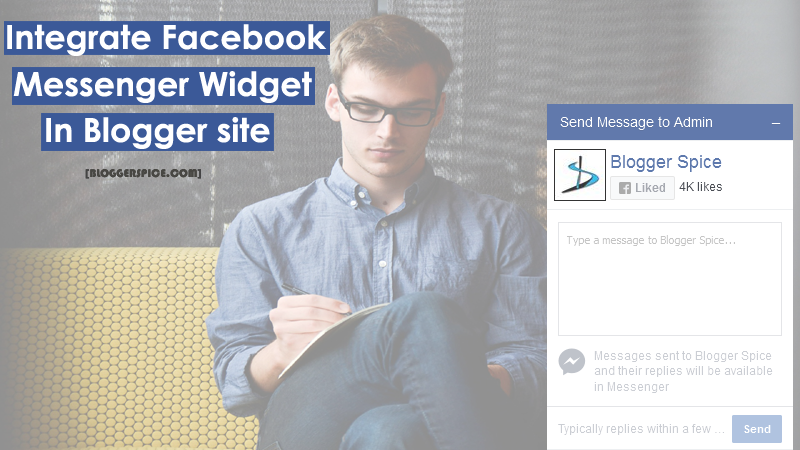 Facebook Messenger Widget For Sending Instant Messages to Blog Admin Facebook Messenger Widget For Sending Instant Messages to Blog Admin