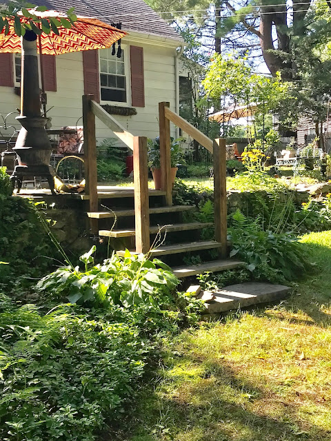 StyleWise: Budget Friendly Concrete Patio and Stairs Makeover