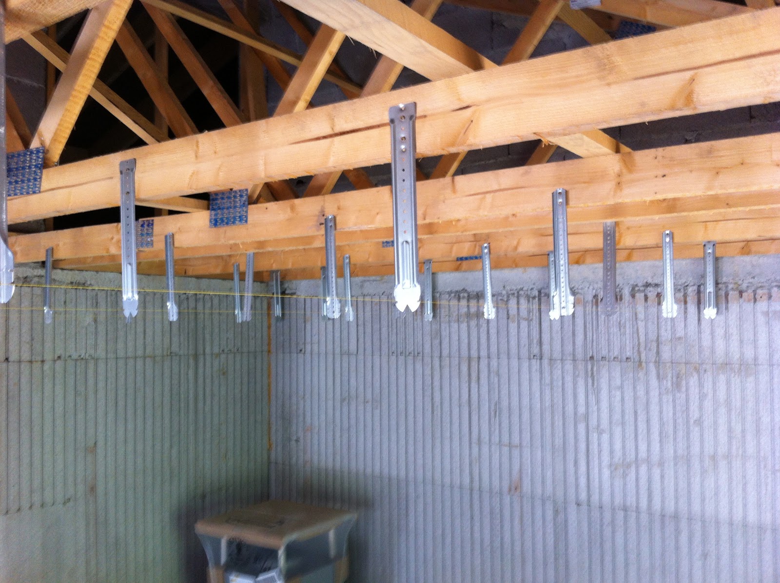 Pose De Rails Pour Placo Plafond