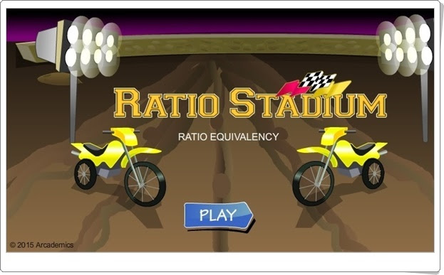 "Ratio Stadium" (Juego de proporcionalidad y fracciones equivalentes)