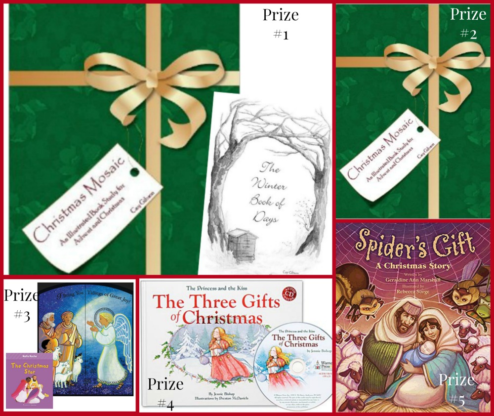 Shower of Roses Our 2016 Advent Book Basket and Printable Labels {Plus