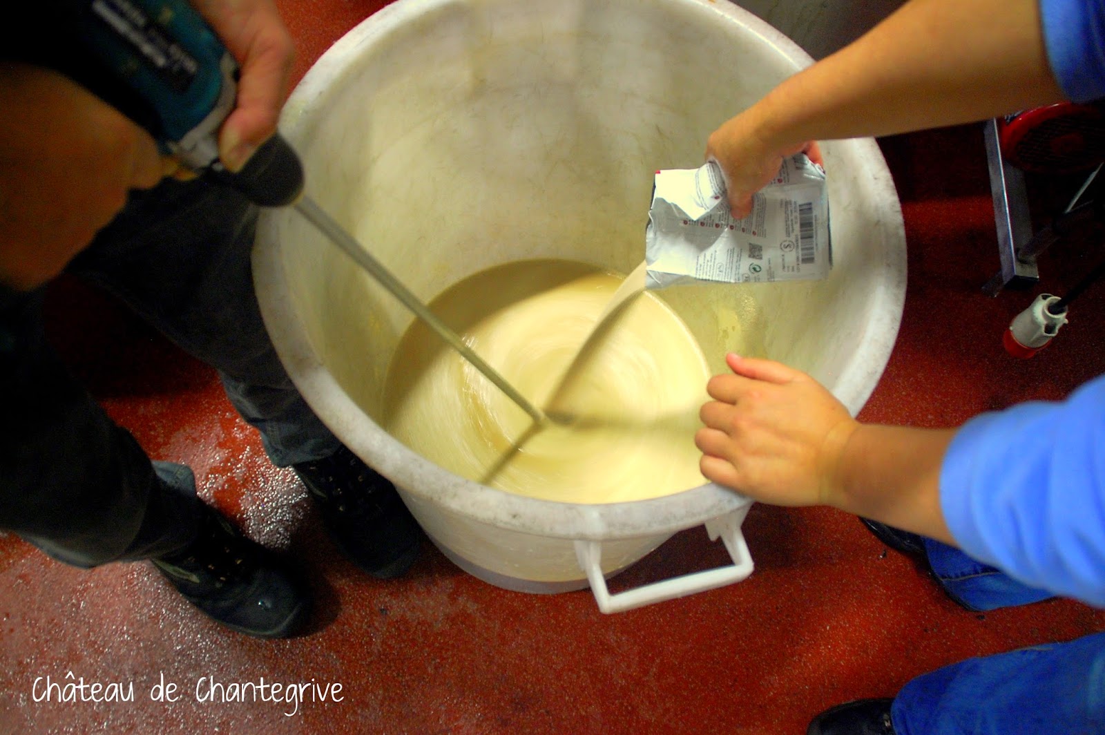 La course à la bulle Levurage et début des fermentations alcooliques