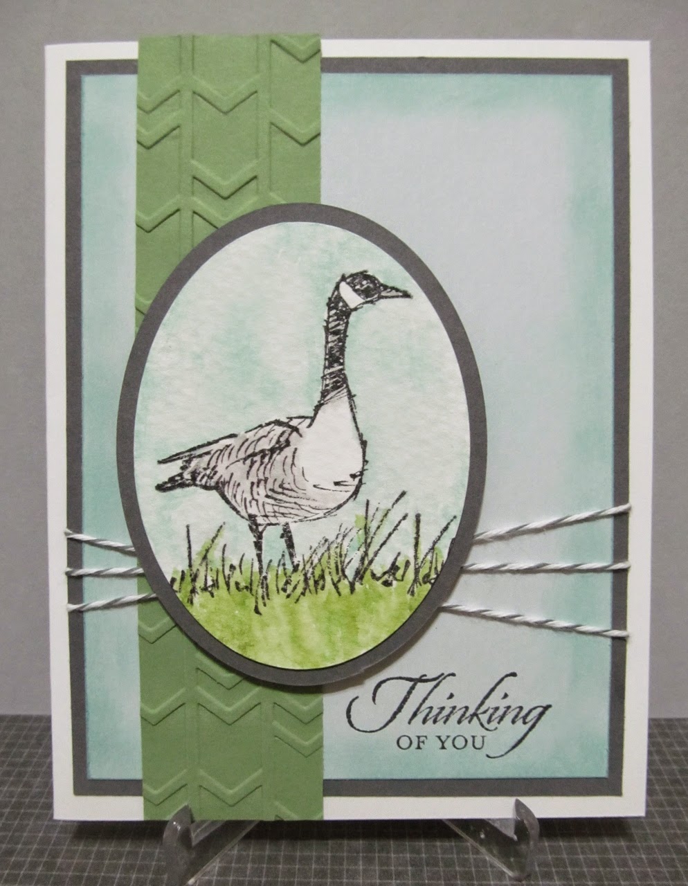 Savvy Handmade Cards Masculine Thinking of You Card