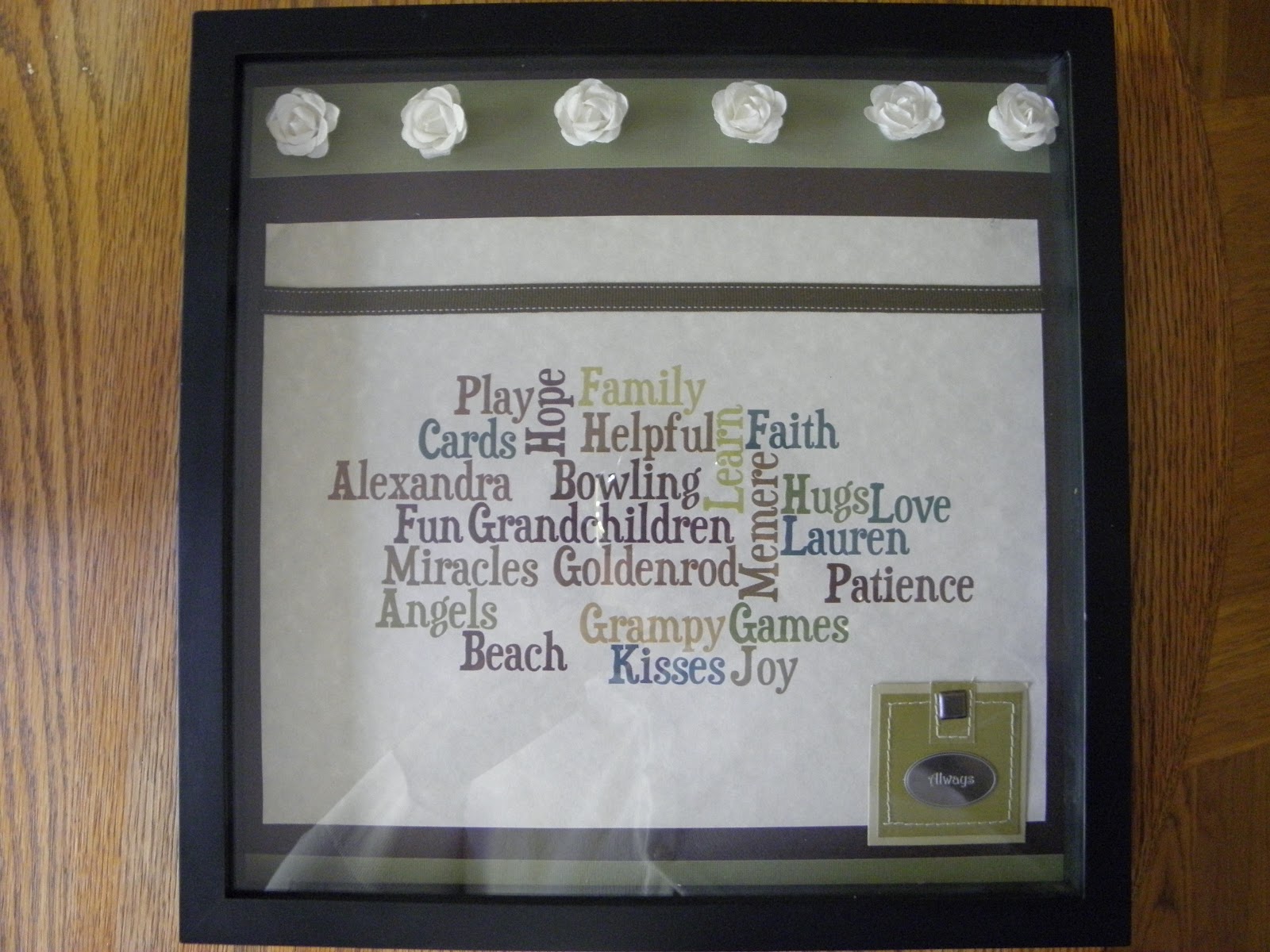 Kindergarten Night Owls Mother's Day gift using wordle