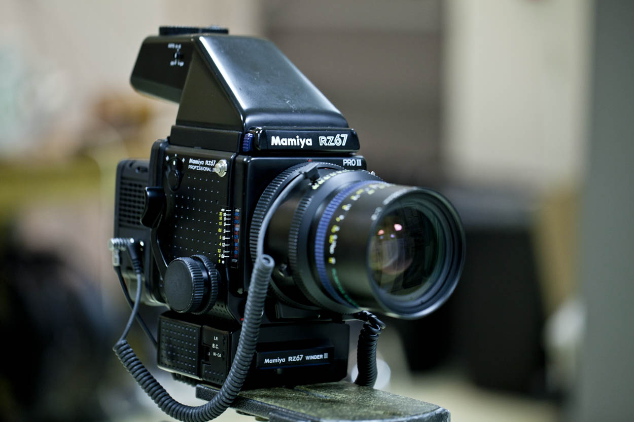Trevor Hart: BMW shoot on the Mamiya RZ67 Pro II for Chemistry