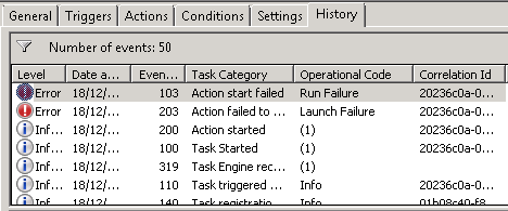 powershell script errors using task scheduler -... The Robot Archive: Run Powershell Script in Task Scheduler