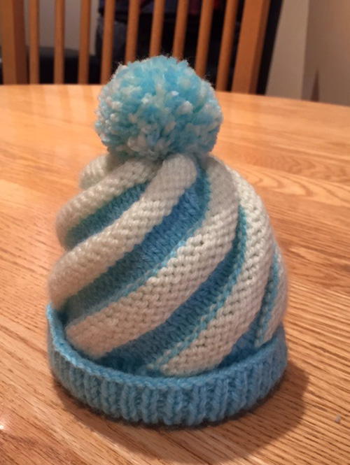 Beautiful Skills Crochet Knitting Quilting Swirled Ski Cap Free