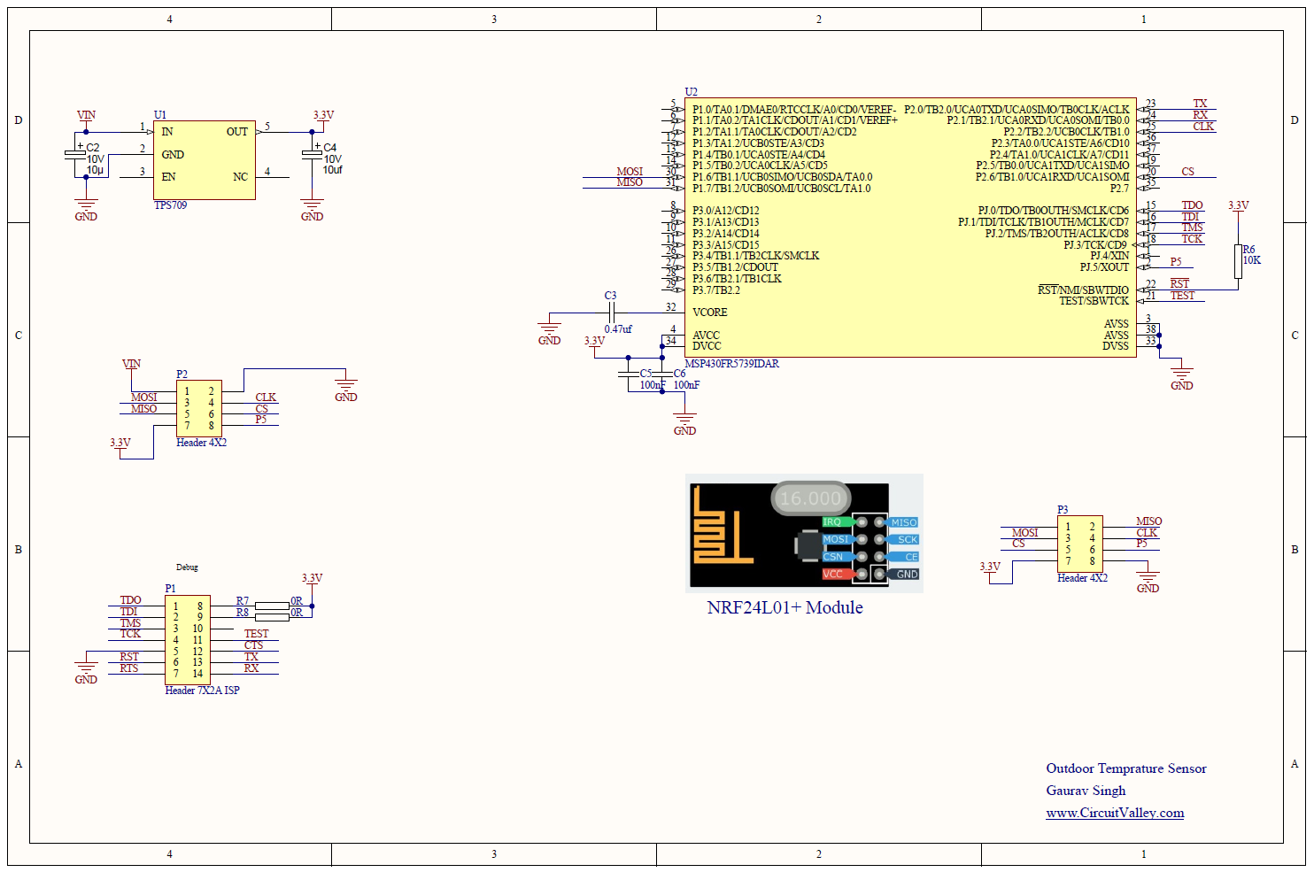 Embedded Engineering Low Power Outdoor Wireless Temperature Sensor