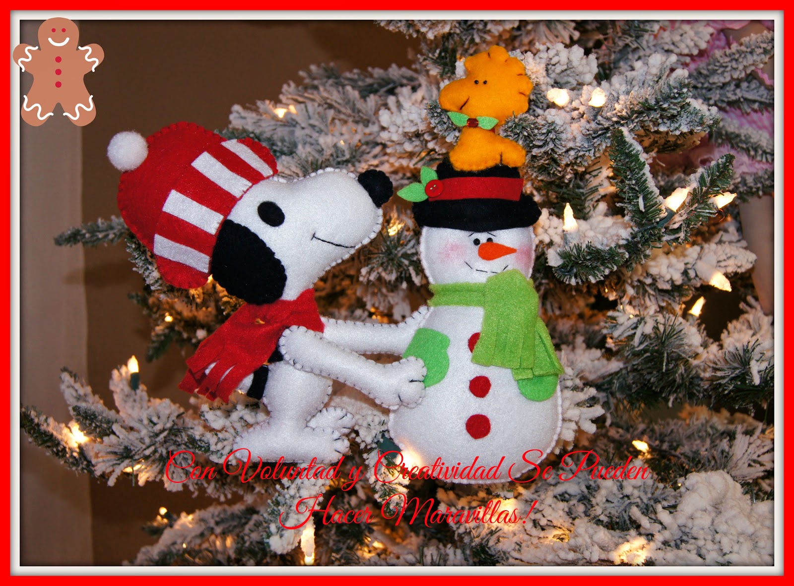 CON VOLUNTAD Y CREATIVIDAD SE PUEDEN HACER MARAVILLAS!: SNOOPY Y MUÑECO ...