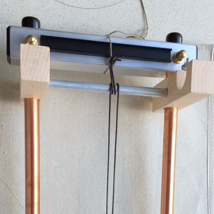 Lisa Yang Jewelry Leather Bead Bracelets on a Loom