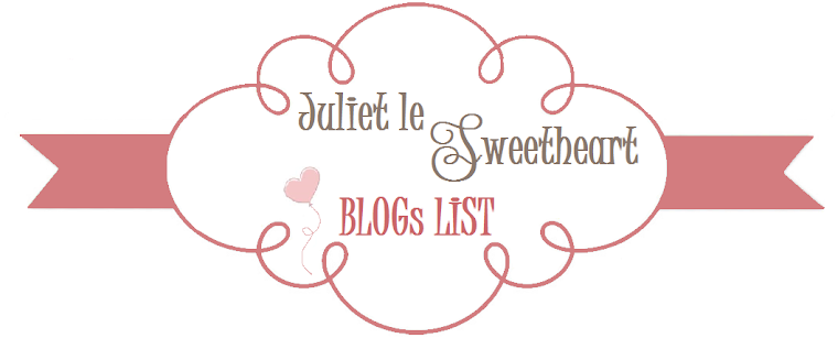Juliet le Sweetheart ♡ Blogs List