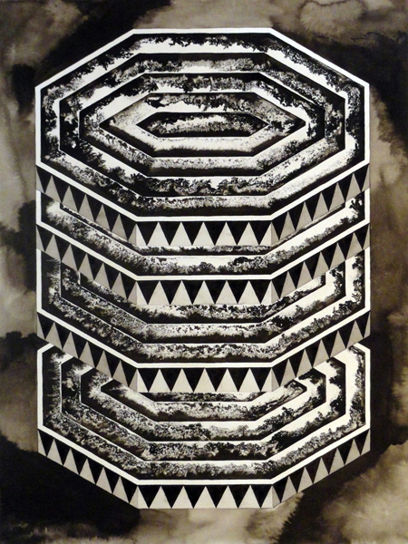 Gert-Jan Akerboom Untitled, 2012 acrylic/indian ink on paper 56 x 42 cm 