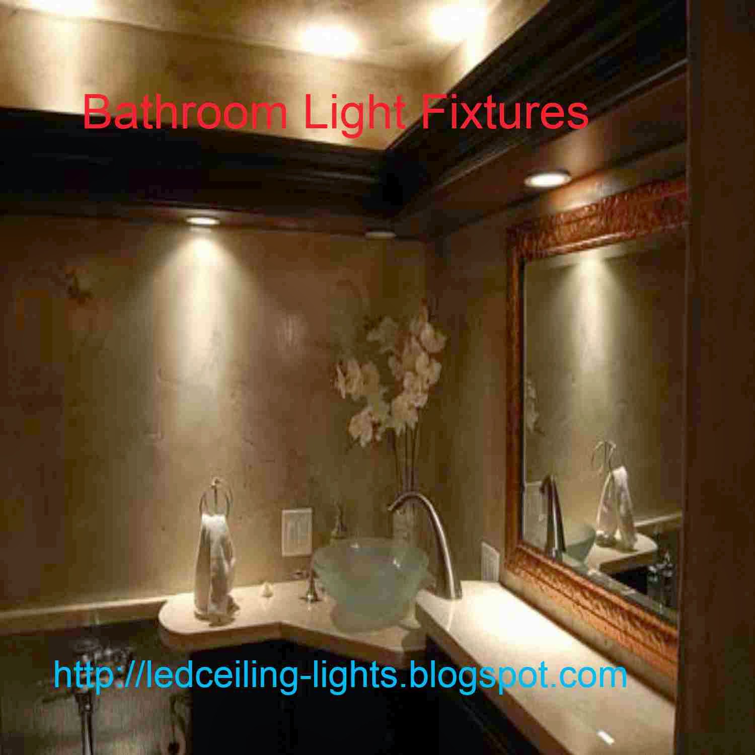 bathroom light fixtures Led Ceiling Lights