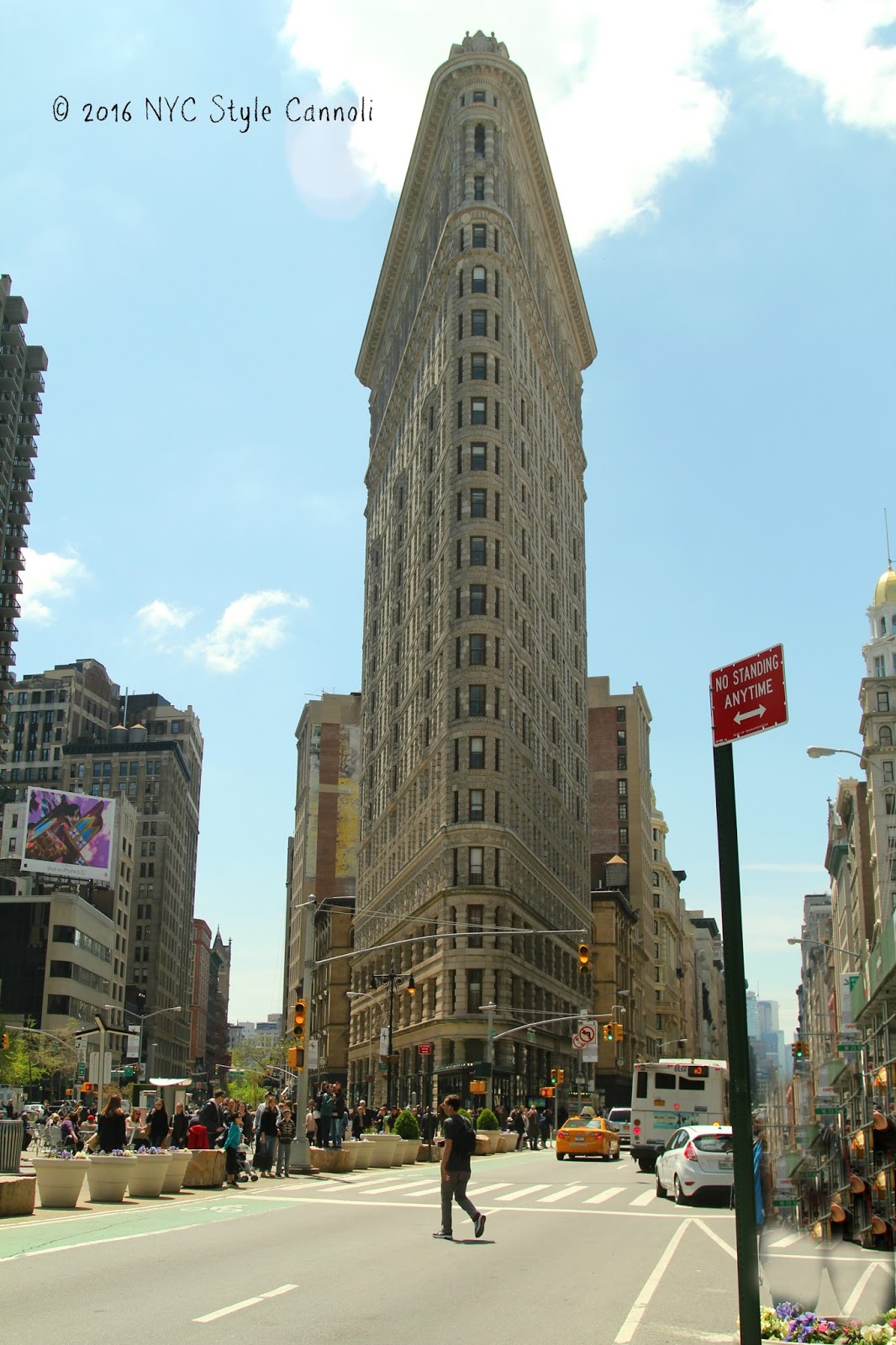 Tiffany Clock in Flatiron District NYC, Style & a little Cannoli