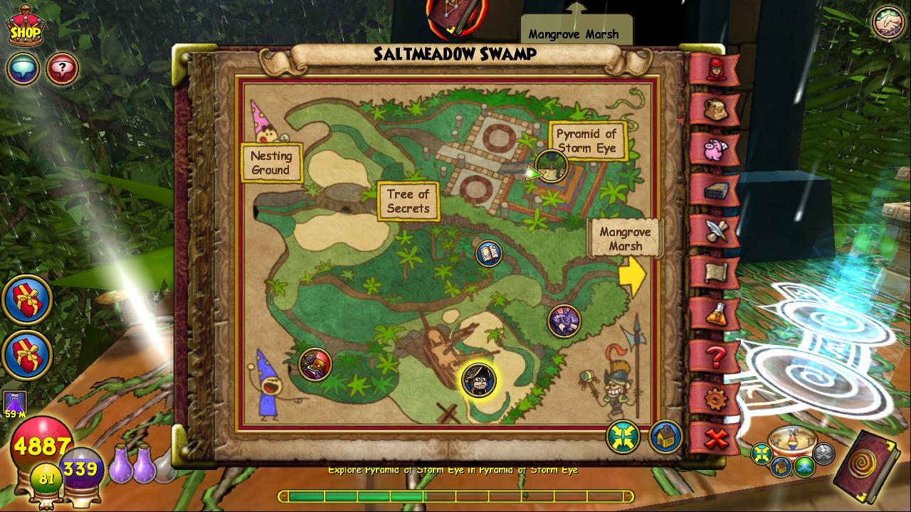 Valerian's School for Wayward Wizards Where are the UFOs in Wizard101