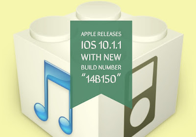 Apple Releases iOS 10.1.1 with new build number “14B150” Apple has again released a iOS 10.1.1 with new build 14B150 for the iPhone, iPad, and iPod touch which is some sort of minor updates and bug fix.