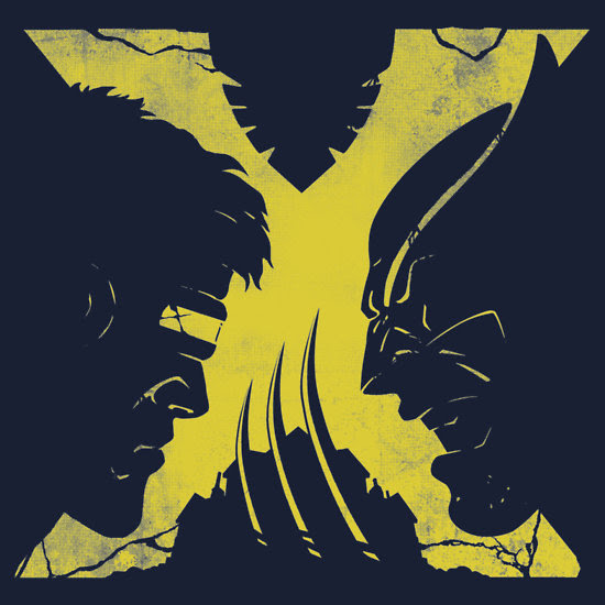 Today's T : 今日のX-Menのウルヴァリンとサイクロップス Tシャツ