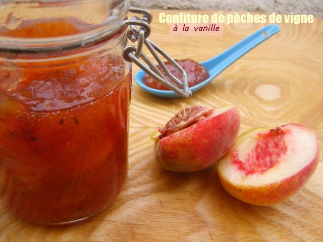 confiture de peche de vigne - France News Collections