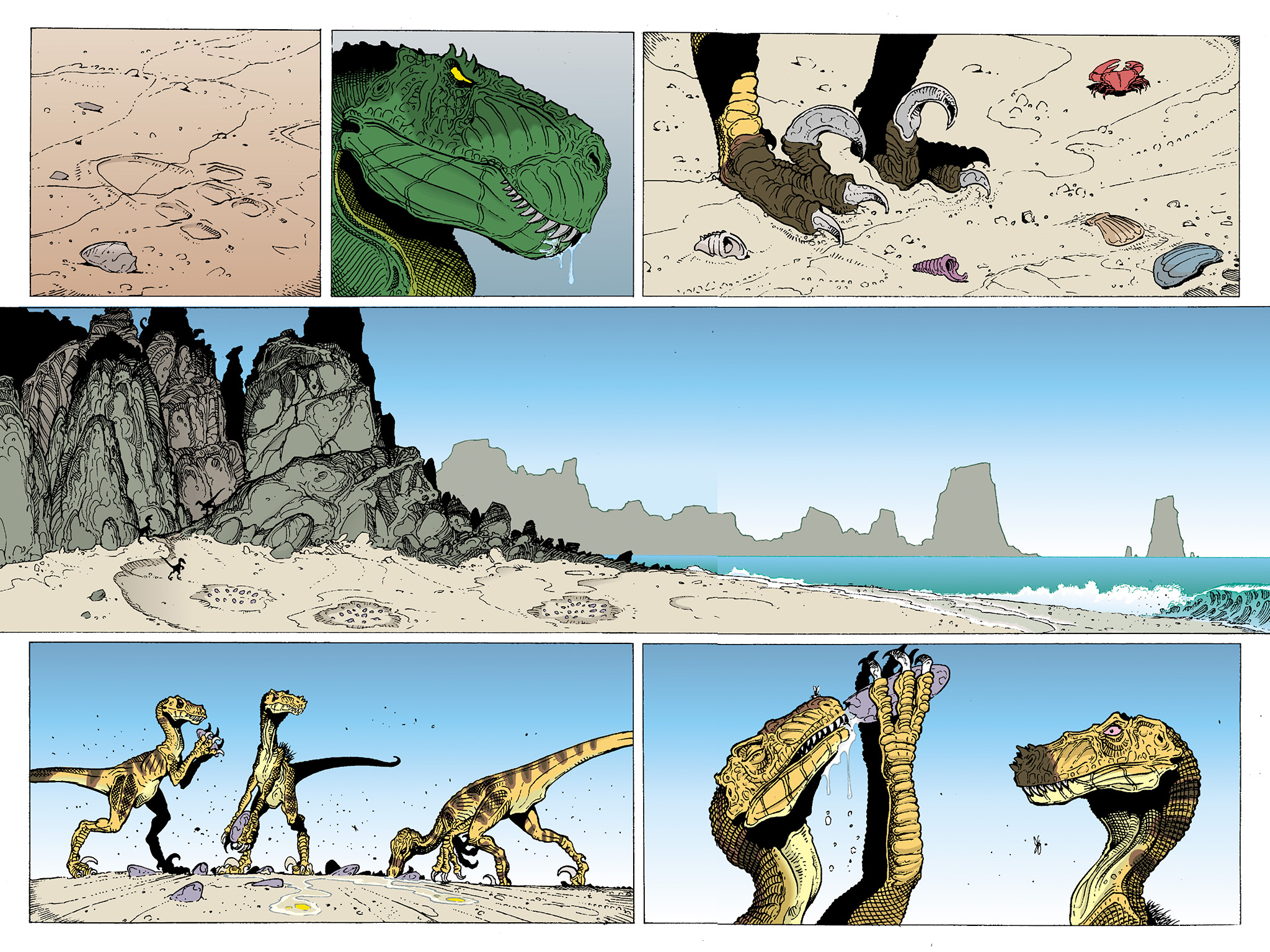 Age of Reptiles Omnibus Chap 3 - Next Chap 4