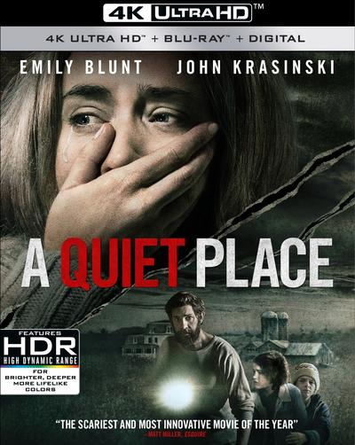 A Quiet Place (2018) 2160p HDR BDRip Dual Latino-Inglés [Subt. Esp] (Terror. Intriga)