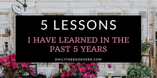 5 LESSONS I HAVE LEARNED IN THE PAST 5 YEARS (free checklist)