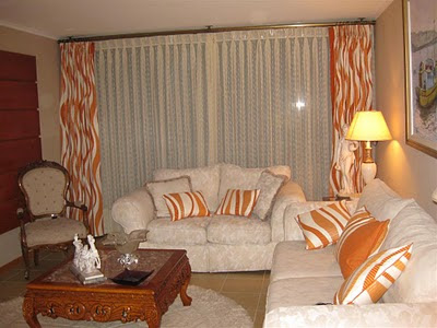 Cortinajes May Laury: Cortinas para Living y Comedor