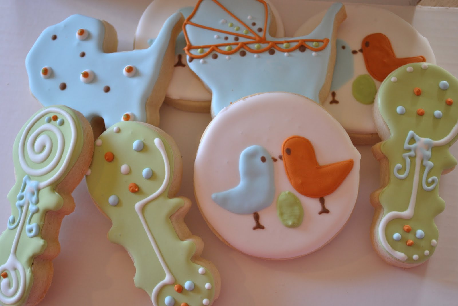 Sweet G Baby Shower Cookies