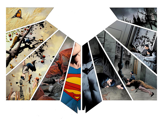 Interior Page from  Batman/Superman (2013) #1: Cross World